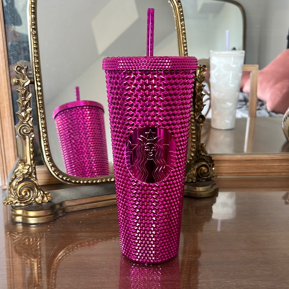 Starbucks Pink Studded Tumblr